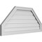 Ekena Millwork Octagonal Top Surface Mount PVC Gable Vent w/ 2"W x 1-1/2"P Brickmould Frame, 40"W x 18"H GVPOT40X1802SF - alternate 3